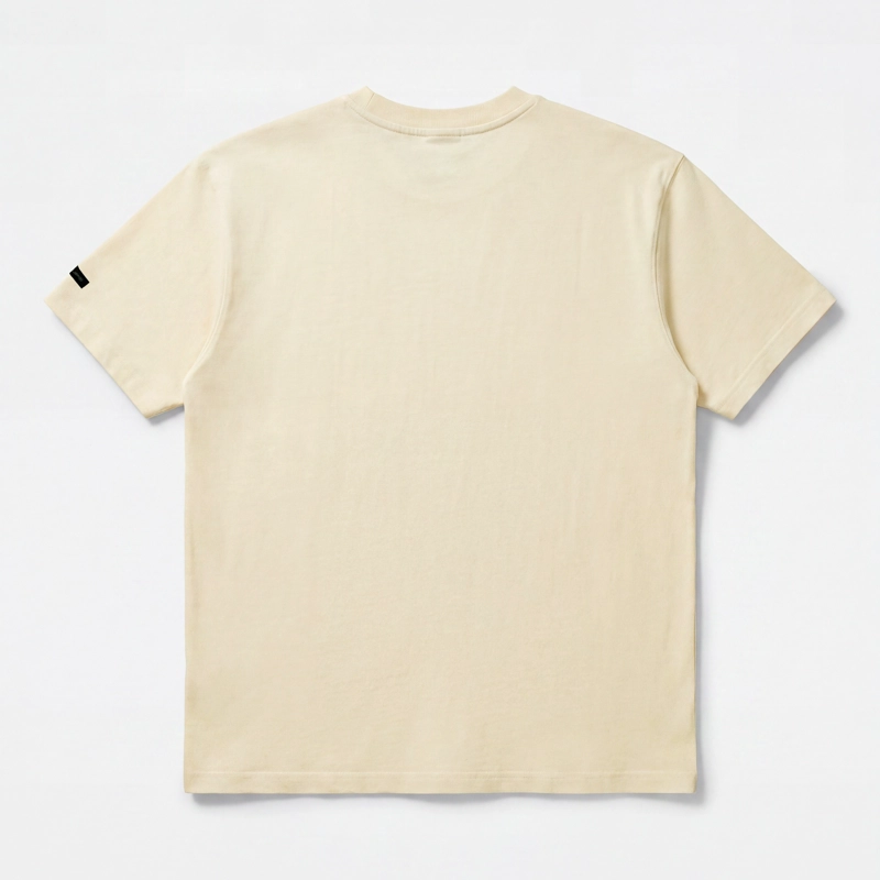 POLERA WHATUP MEN OVERSIZE FAITH SAND YELLOW - 5