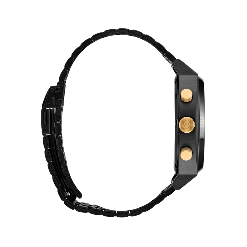 RELOJ NIXON TIME TELLER CHRONO BLACK BLACK GOLD - 3