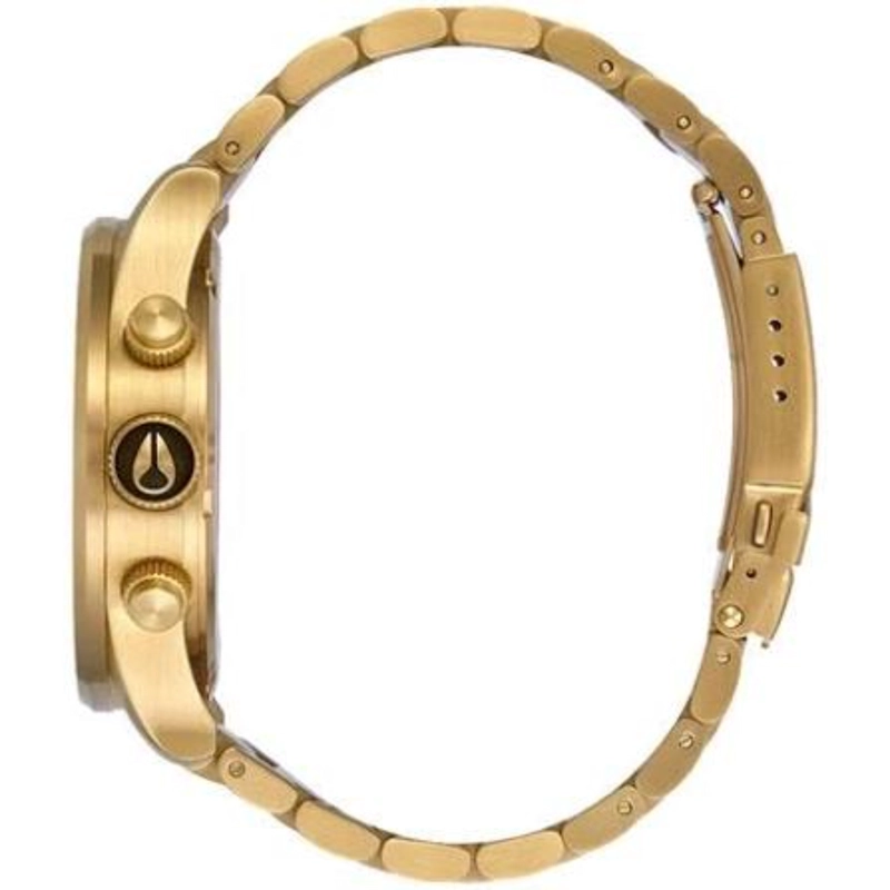 RELOJ NIXON SENTRY CHRONO ALL GOLD BLACK - 3