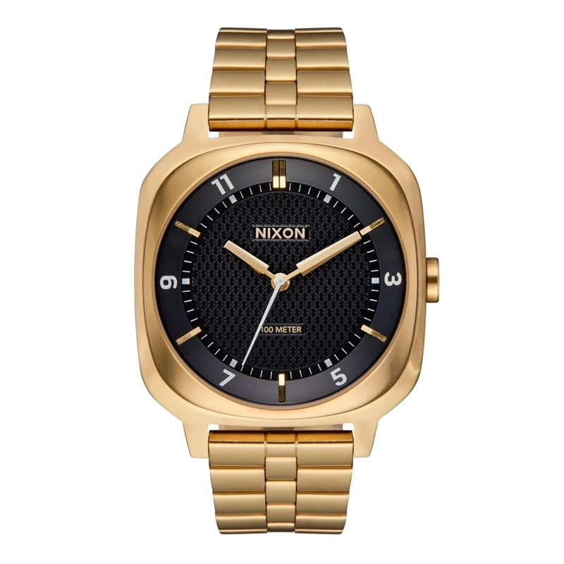 RELOJ NIXON FREMONT 40 GOLD BLACK - 1