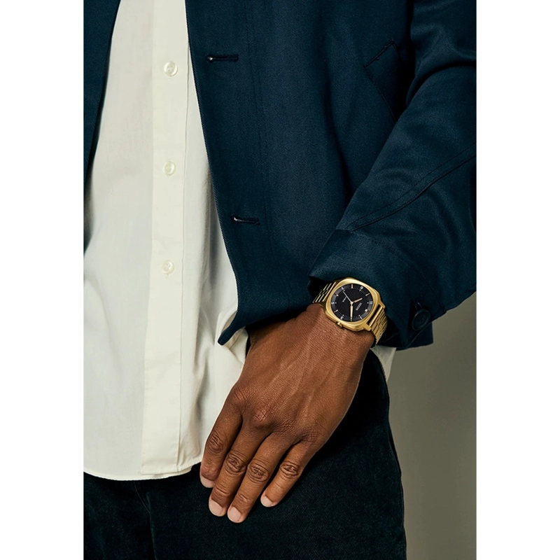 RELOJ NIXON FREMONT 40 GOLD BLACK - 6