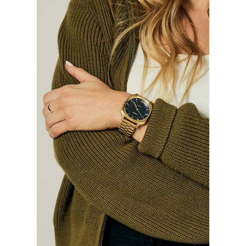RELOJ NIXON FREMONT 40 GOLD BLACK - 7