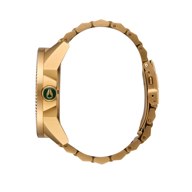 RELOJ NIXON CORPORAL GREEN GOLD - 3