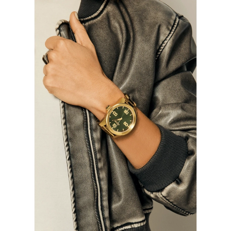 RELOJ NIXON CORPORAL GREEN GOLD - 6