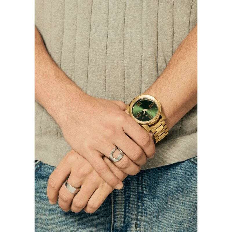 RELOJ NIXON CORPORAL GREEN GOLD - 7