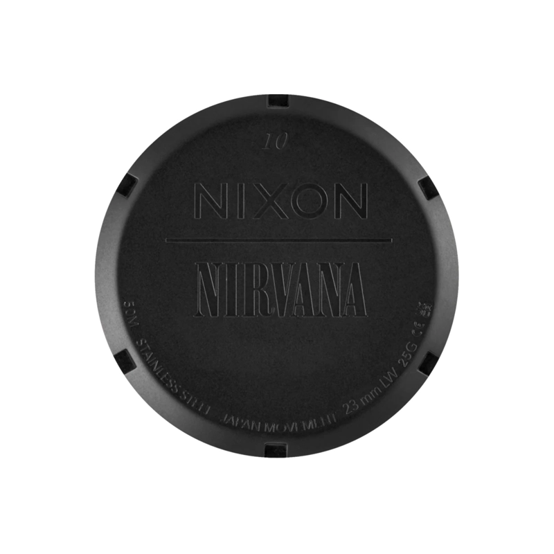 RELOJ NIXON NIRVANA SENTRY WOBBLE MATTE SUPER BLACK BLUE - 5