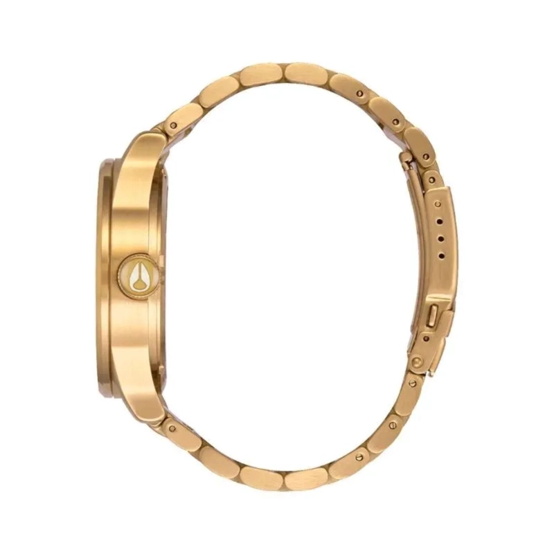 RELOJ NIXON SENTRY BURGUNDY GOLD - 3