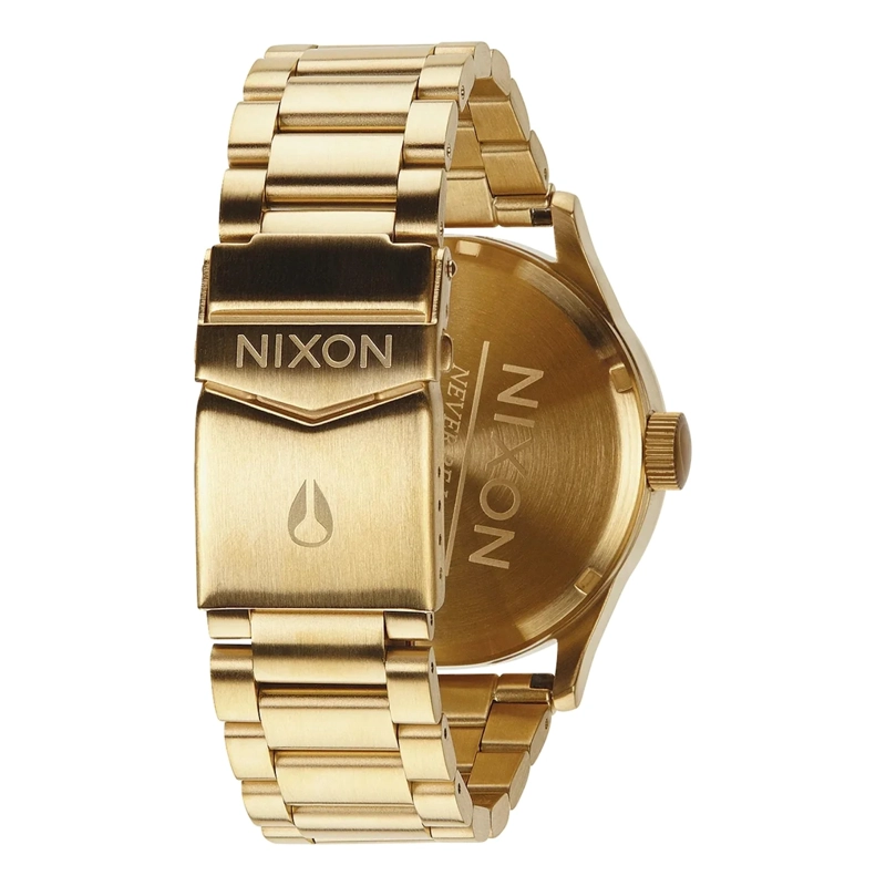 RELOJ NIXON SENTRY GOLD BLACK - 3