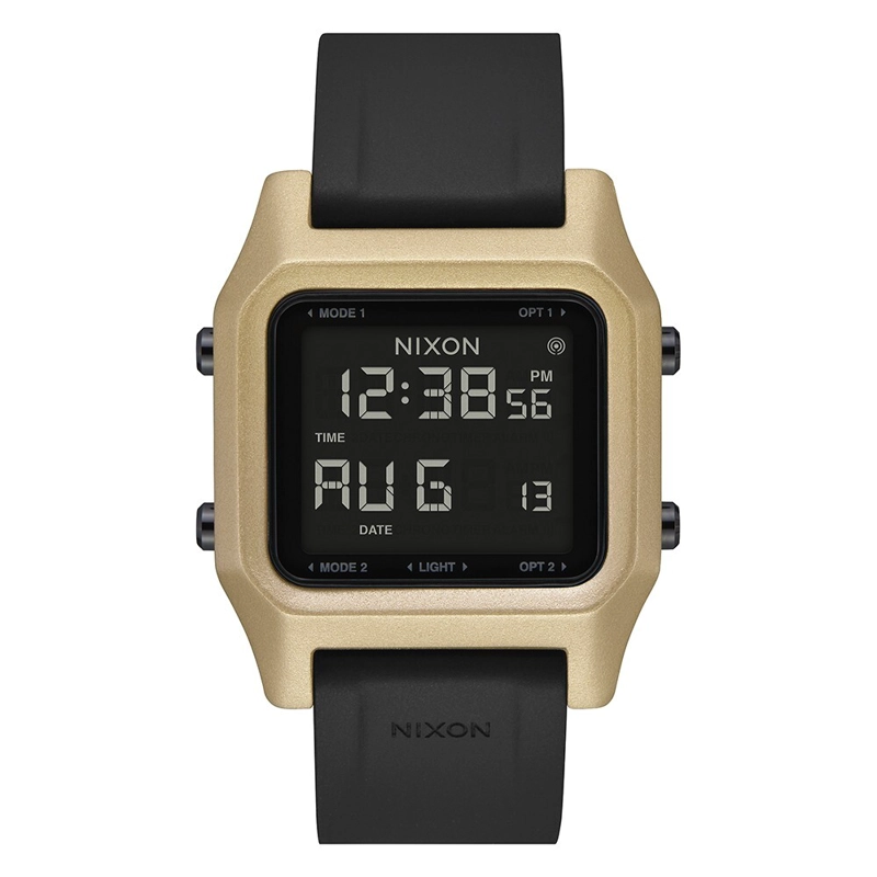 RELOJ NIXON STAPLE BLACK GOLD - 1