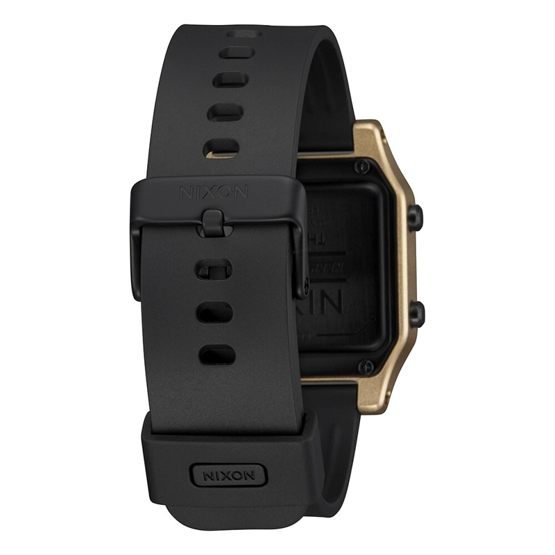 RELOJ NIXON STAPLE BLACK GOLD - 3