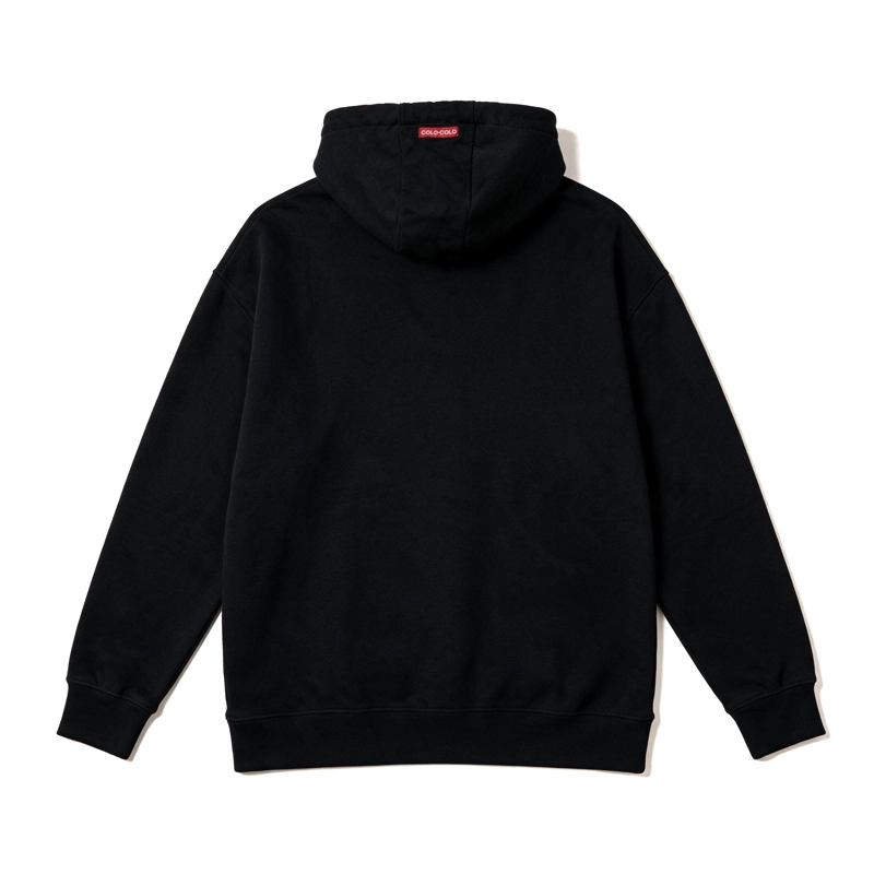 POLERON COLO COLO URBANO FULL ZIPPER ESCUDO NEGRO - 5