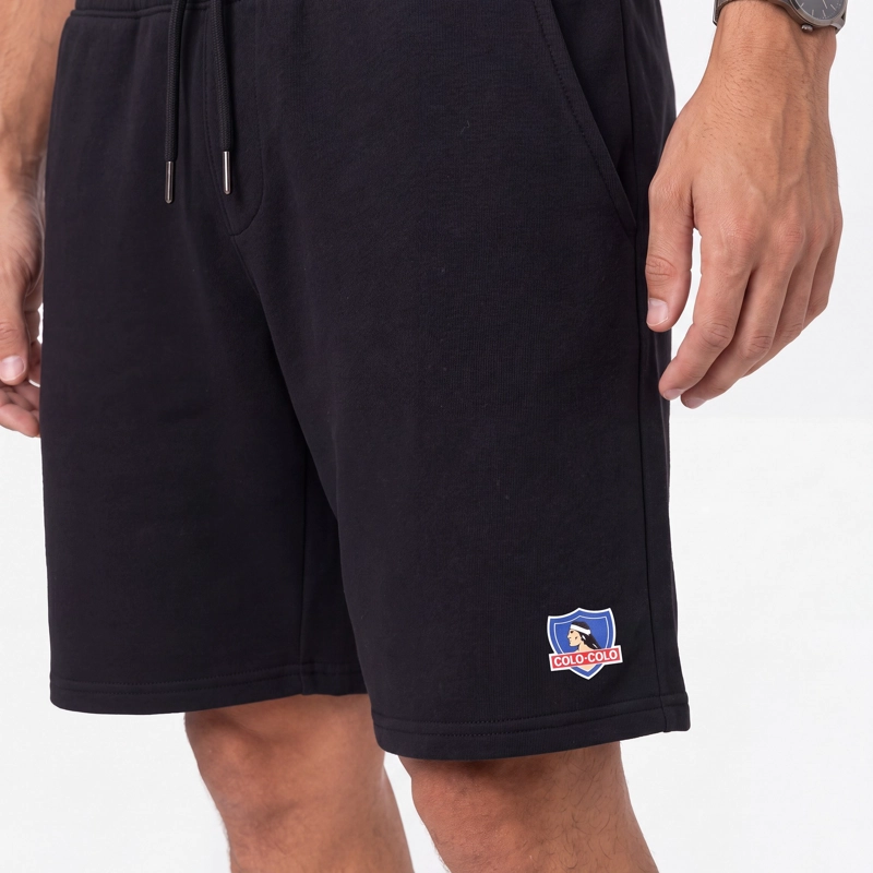 SHORT COLO COLO URBANO NEGRO ESCUDO COLOR - 3
