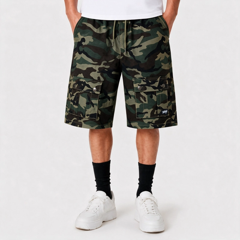 SHORT JORT WHATUP CAMO GREEN - 1