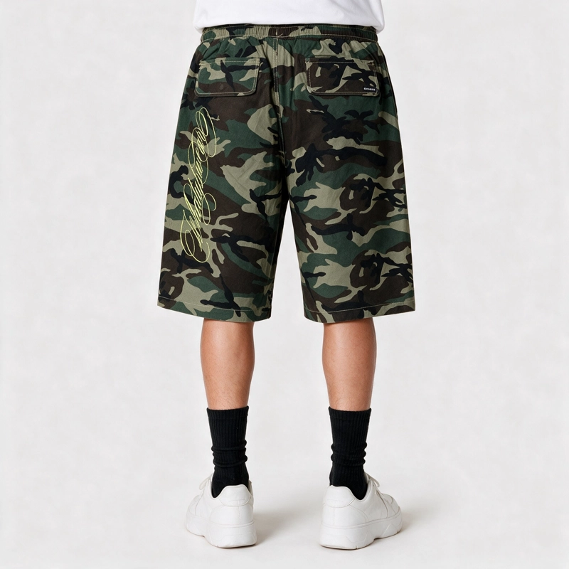 SHORT JORT WHATUP CAMO GREEN - 2