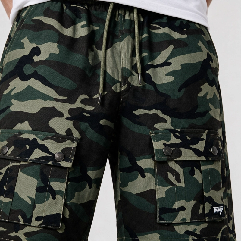 SHORT JORT WHATUP CAMO GREEN - 3