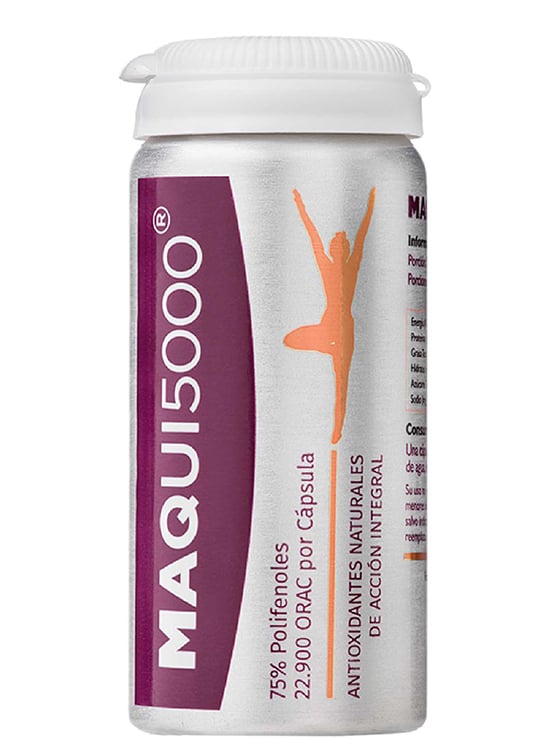 SUPLEMENTO ALIMENTICIO VITAL & YOUNG MAQUI5000 ANTIOXIDANTE NATURAL ALTA POTENCIA CAPSULAS DURAS - 1