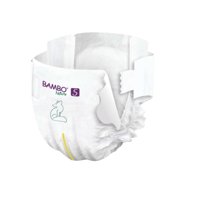 PAQUETE DE PAÑALES BAMBO NATURE ECO-FRIENDLY 22 UND 5 TALLA XL - 2
