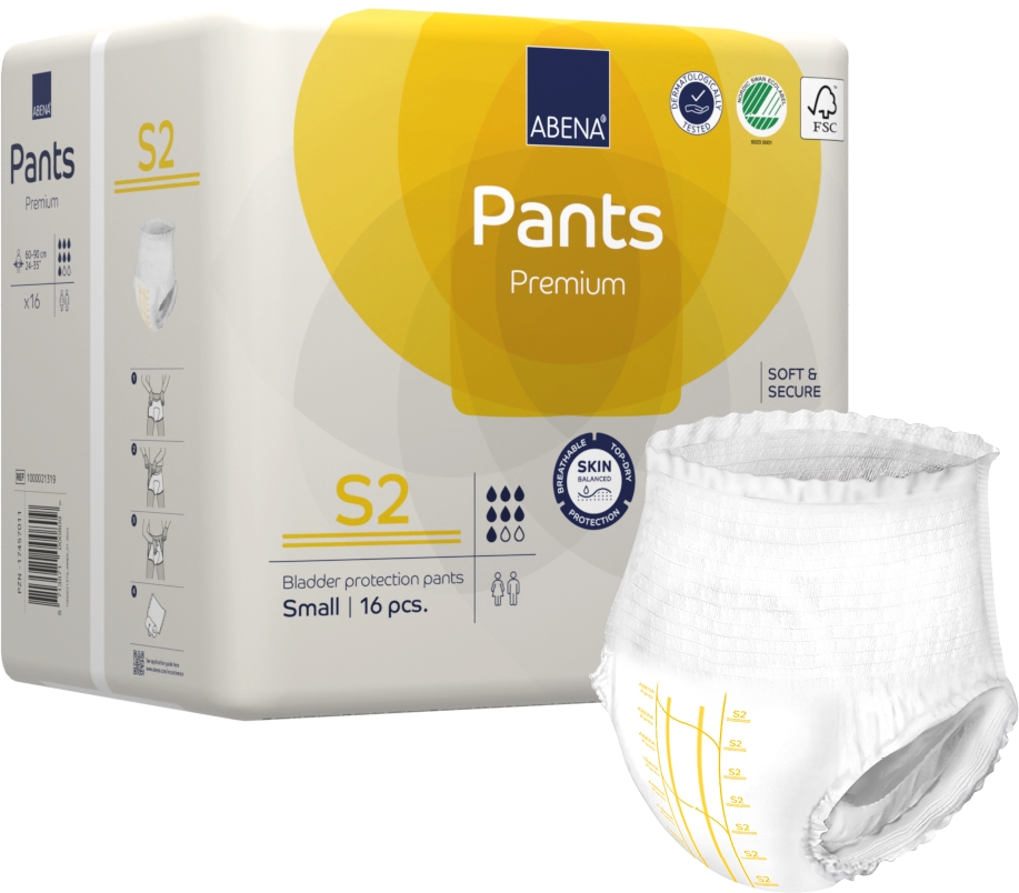 PAÑAL CALZÓN ABENA PANTS S2 (EX ABRIFLEX S2 41082) - 1