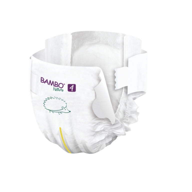 CAJA 3 PAQUETES BAMBO NATURE PAÑALES ECOLÓGICOS 144 UND 4 TALLA L ALTO 7-14 KG - 4
