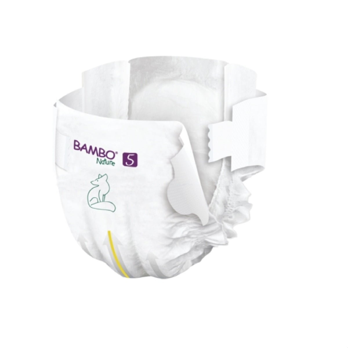 CAJA 3 PAQUETES BAMBO NATURE PAÑALES ECOLÓGICOS 132 UND 5 TALLA XL ALTO 12-18 KG - 4