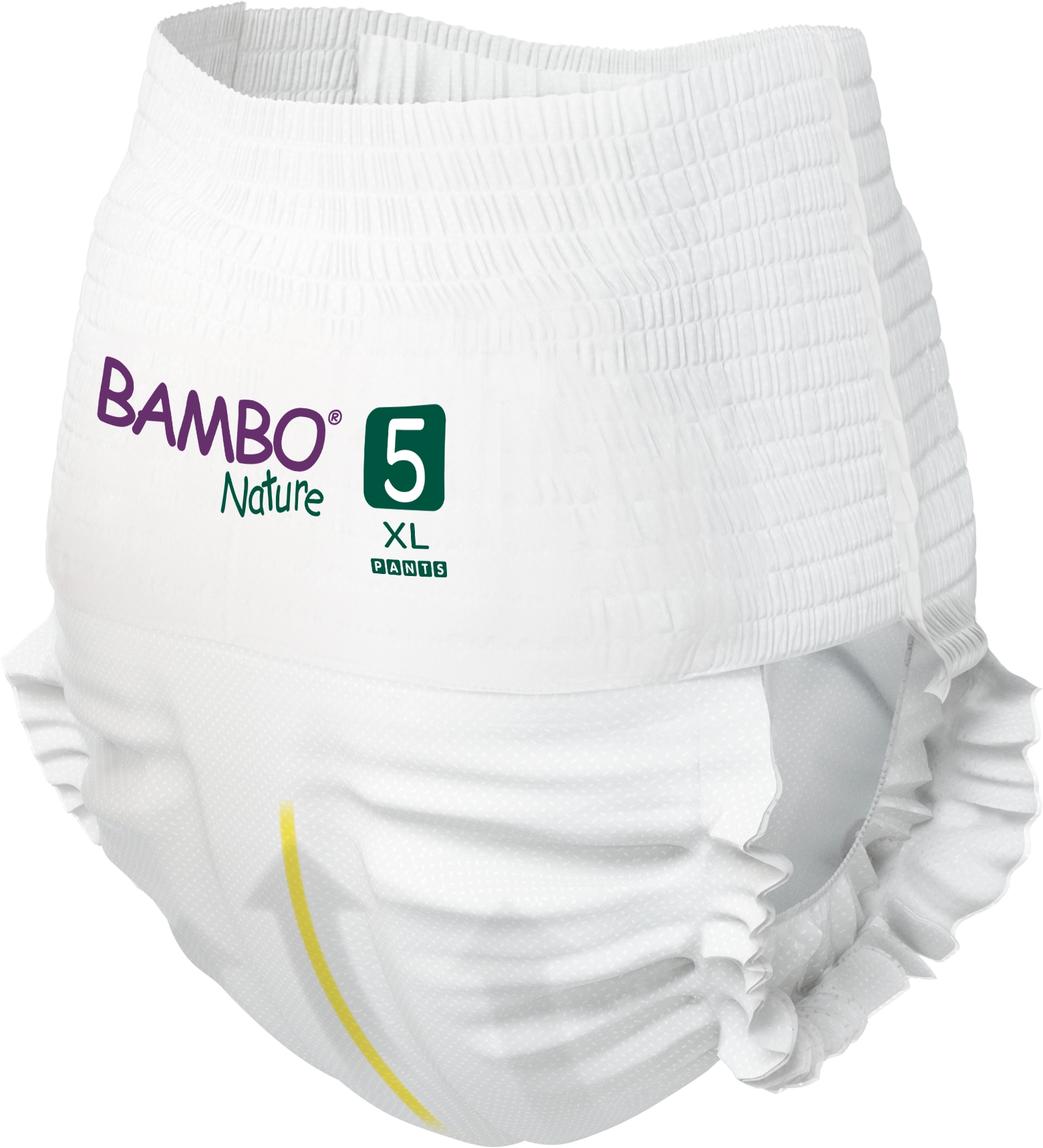 CAJA 5 PAQUETES BAMBO NATURE PAÑALES ECOLÓGICOS 95 UND PANTS 5 TALLA XL 11-17 KG - 4