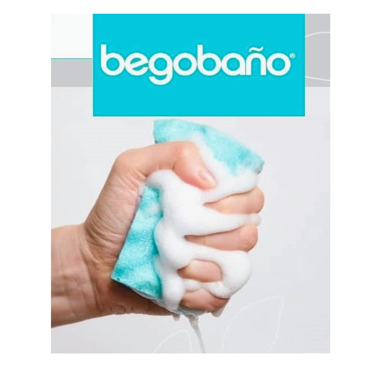 PACK ESPONJA JABONOSA CUERPO BEGOBAÑO 6 PAQUETES 144 UNIDADES DESECHABLE - 2