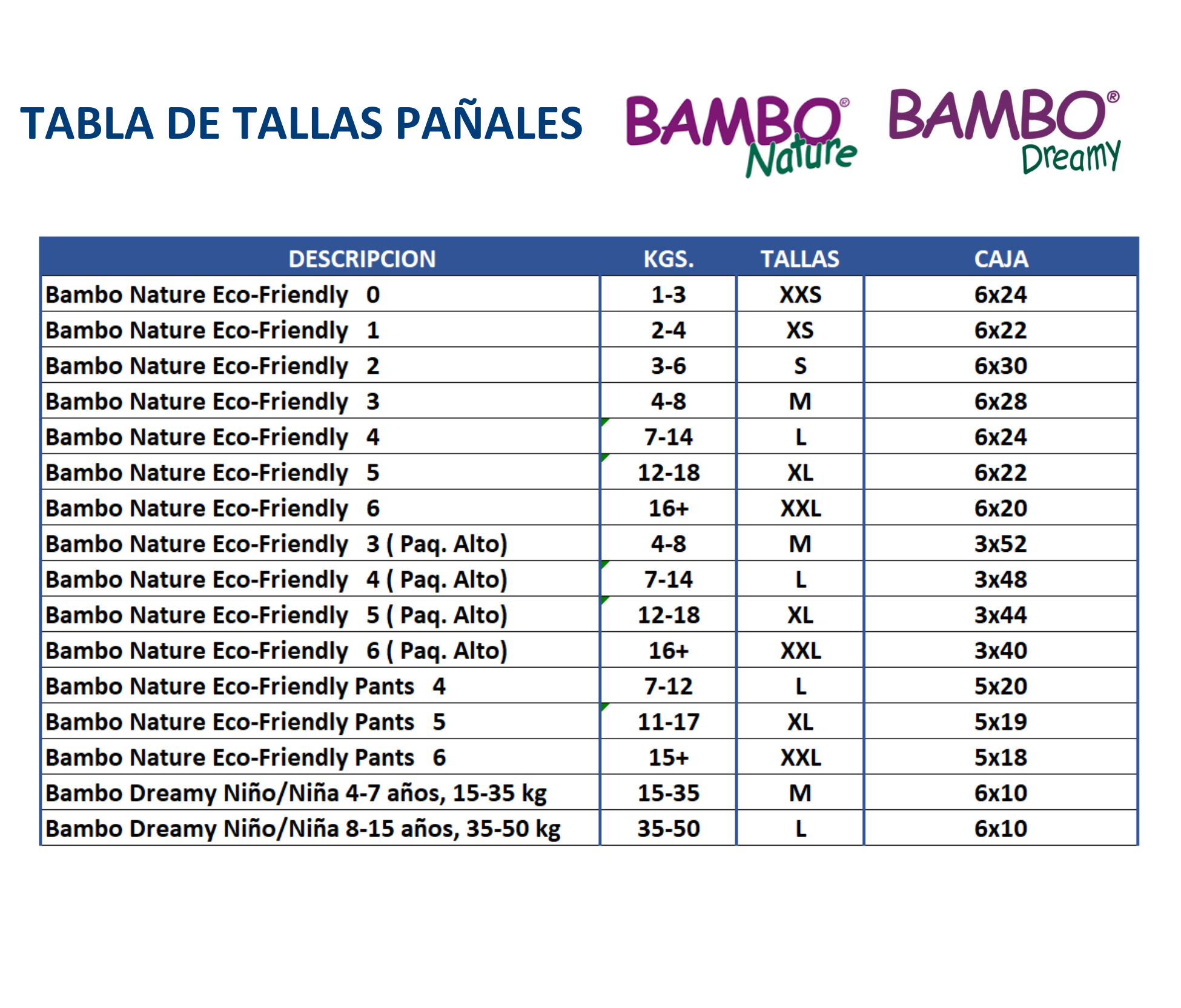 CAJA 6 PAQUETES BAMBO NATURE PAÑALES ECOLÓGICOS 60 UND DREAMY NIÑOS 4 TALLA L 7 AÑOS 15-35 KG - 5