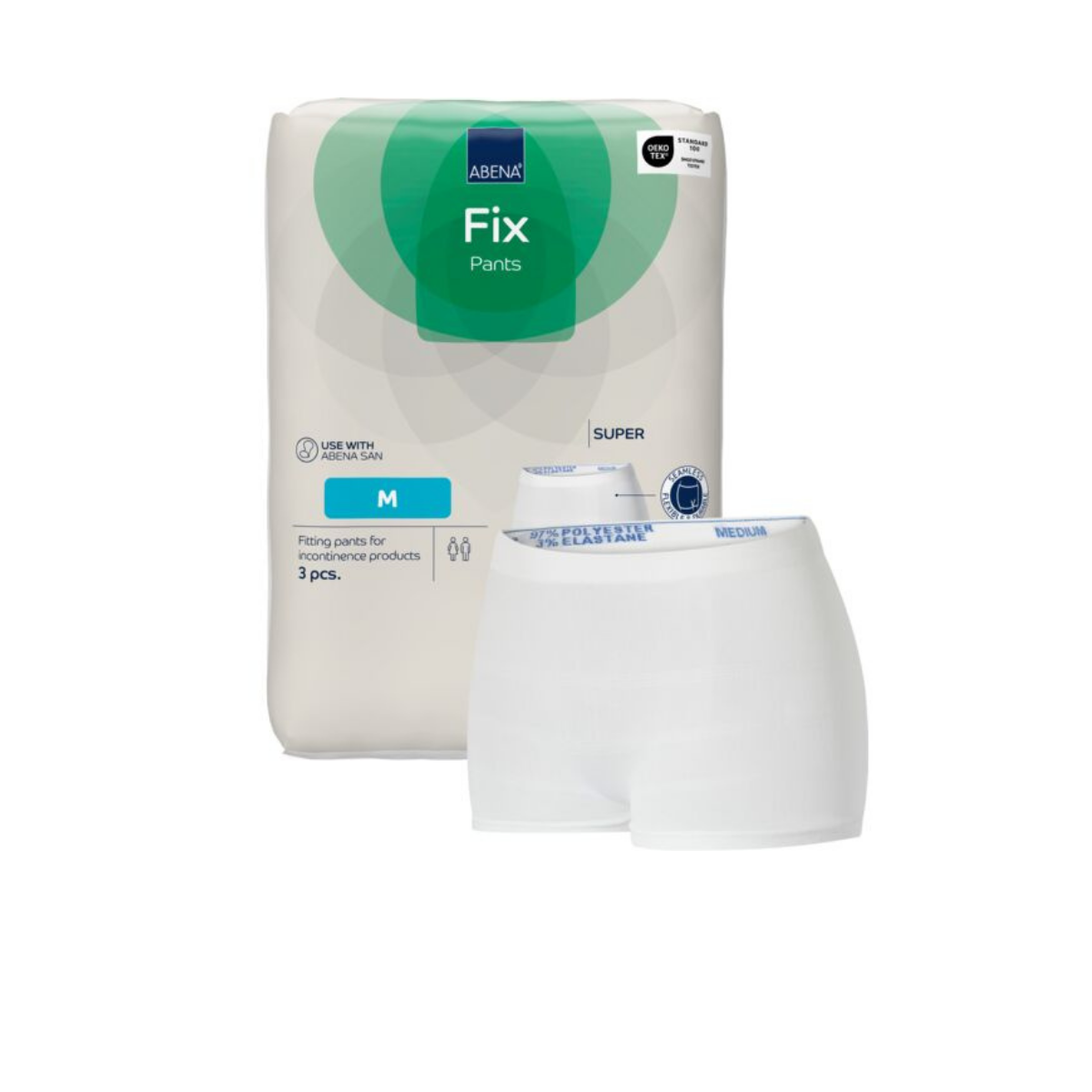 SUJETADOR DE PAÑALES ABENA FIX PANTS FIX STRECH HOMBRE CALZON FIJACIÓN PANTS - 1