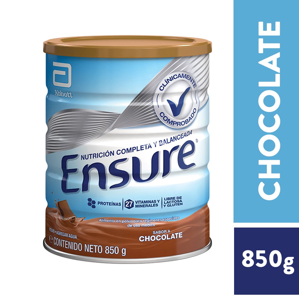 SUPLEMENTO ENSURE EN POLVO SABOR CHOCOLATE 850GS - 1