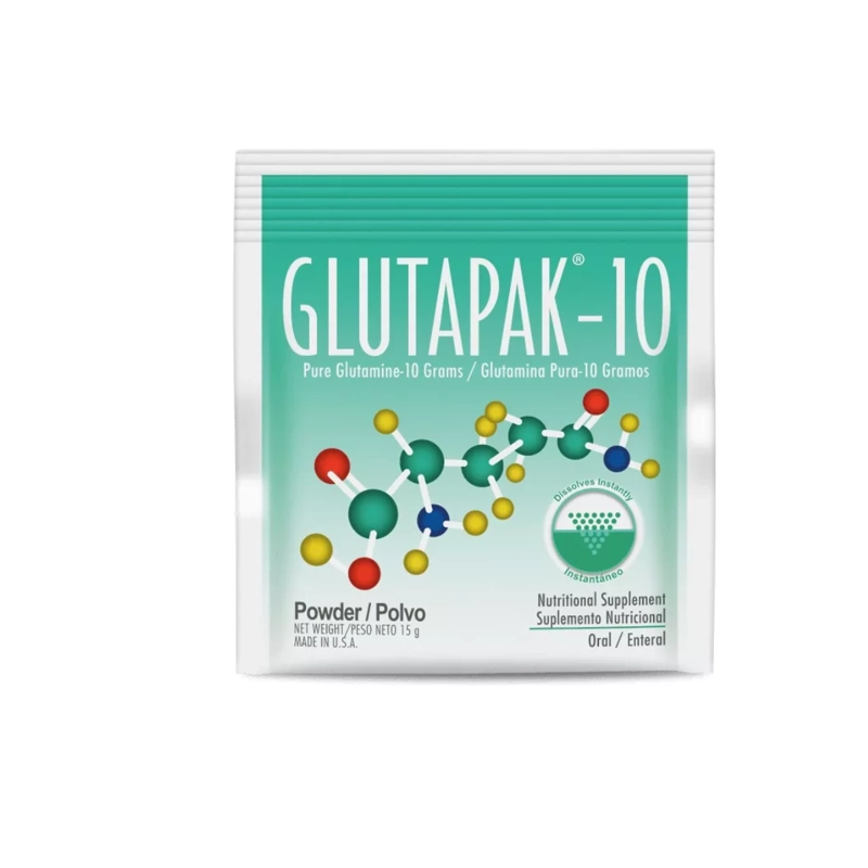 GLUTAMINA GLUTAPAK-10, SOBRE DE 15G POLVO SIN SABOR X UNIDAD - 2