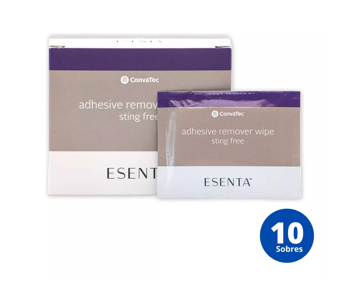 SENSICARE TOALLITAS REMOVEDOR DE ADHESIVOS CONVATEC X10 UNIDADES - 1