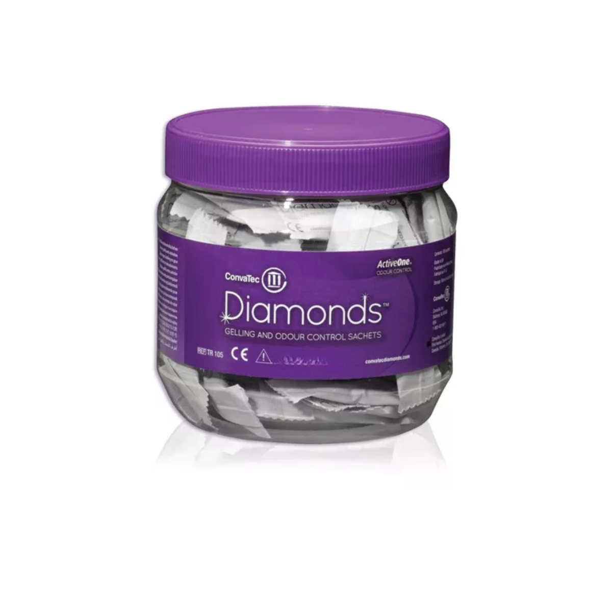 DIAMONDS GELIFICANTE ANTI OLOR OSTOMIA CONVATEC X 100 SACHETS - 1