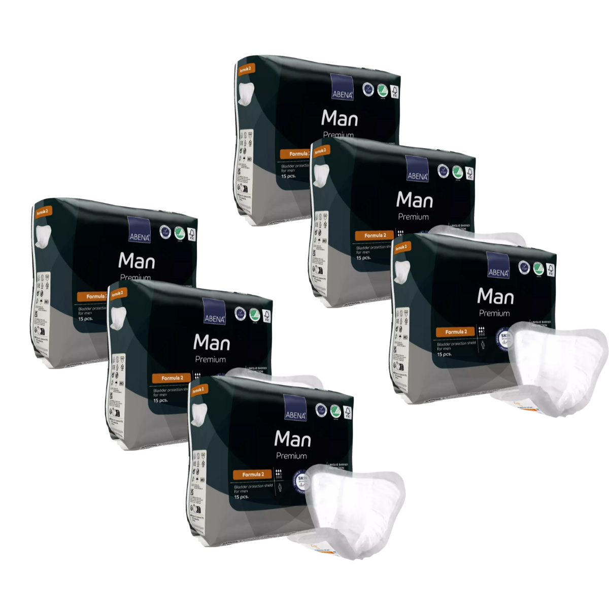 PAÑALES PARA ADULTO ABENA APÓSITOS MAN FORMULA 2 PREMIUM 90 UNID - 2