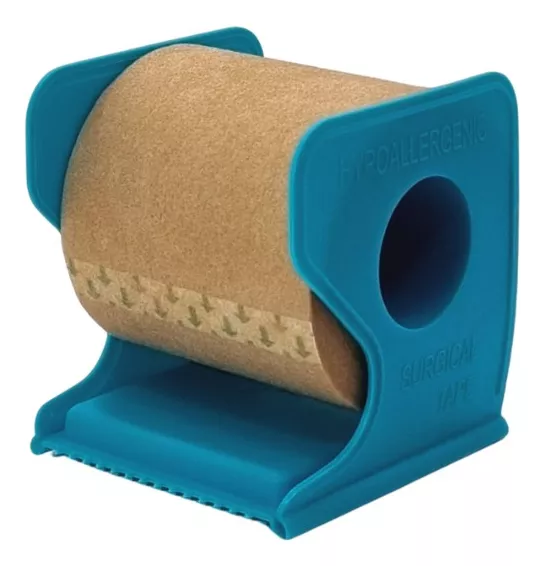 CINTA ADHESIVA MICROPORE PAPEL 5CM X9M -1 UNID CON DISPENSER - 1