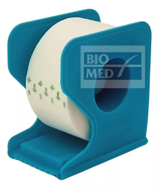 PACK X 3 CINTAS ADHESIVA MICROPORE BLANCA PAPEL 2.5CM X 9CM - 2