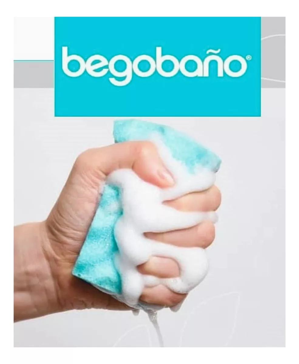 ESPONJA JABONOSA DESECHABLE BEGOBAÑO -SIN ENJUAGUE - 2