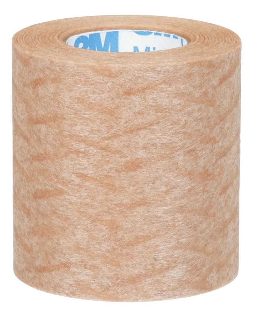 CINTA ADHESIVA MICROPORE 5CM COLOR PIEL 5CM X 9M -1 UNIDAD - 2