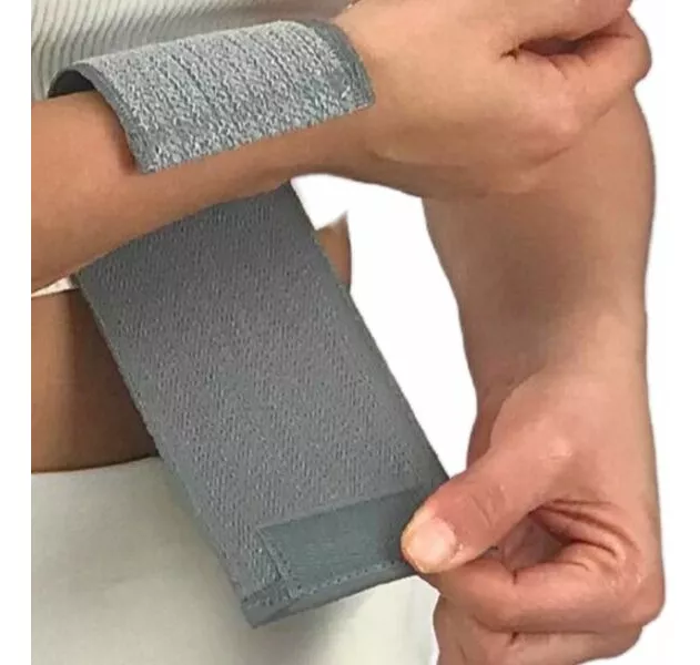 MUÑEQUERA ELASTICADA TALLA ÚNICA BLUNDING LIBRE DE LÁTEX - 1