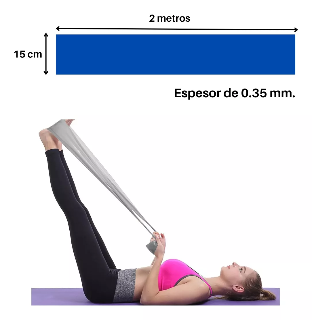 BANDA TRX ELÁSTICA PARA EJERCICIOS RESISTENCIA MUSCULACIÓN - 2