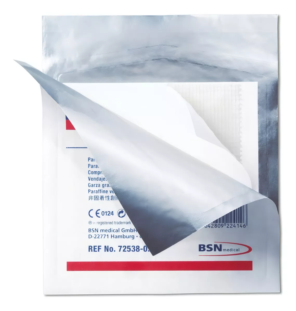 PACK X 10 UNID GASA PARAFINADA CUTICELL CLASSIC 10 X 10CM - 4