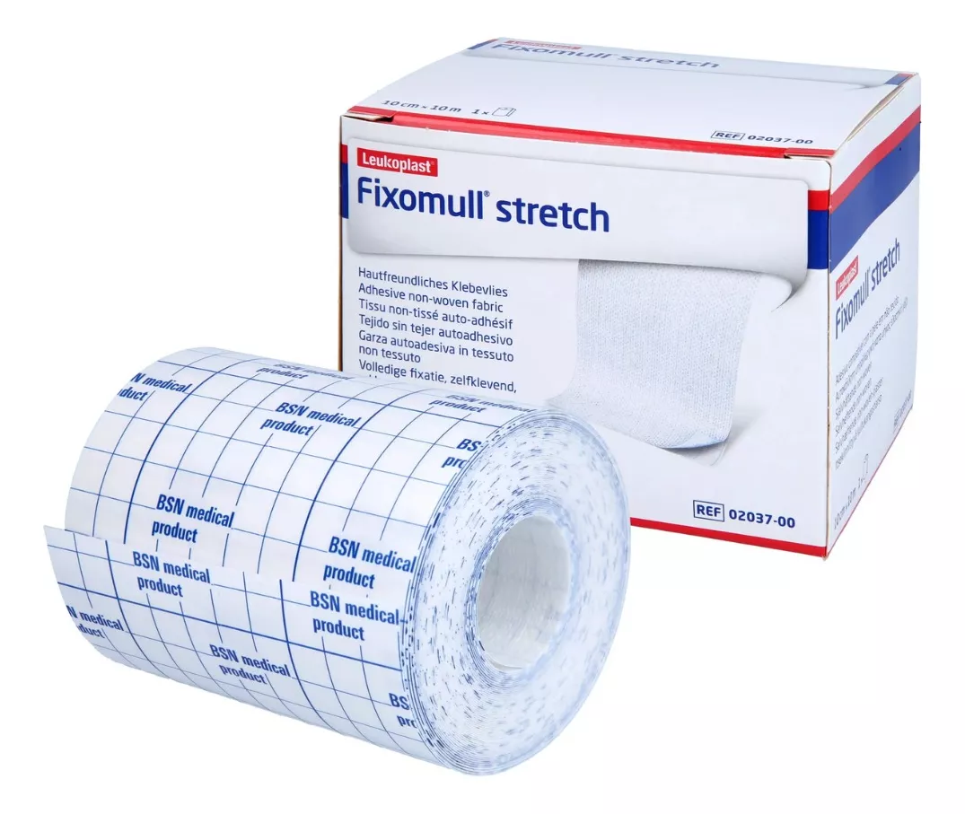 VENDA GASA FIXOMULL STRETCH 10CMX10M -TELA ADHESIVA FIXOMULL - 1