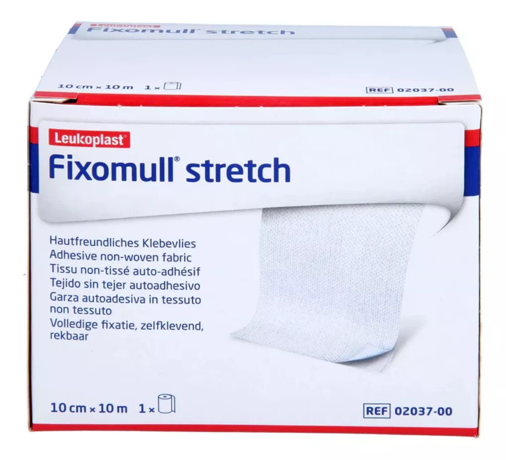 VENDA GASA FIXOMULL STRETCH 10CMX10M -TELA ADHESIVA FIXOMULL - 2