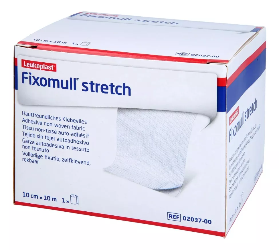 VENDA GASA FIXOMULL STRETCH 10CMX10M -TELA ADHESIVA FIXOMULL - 3