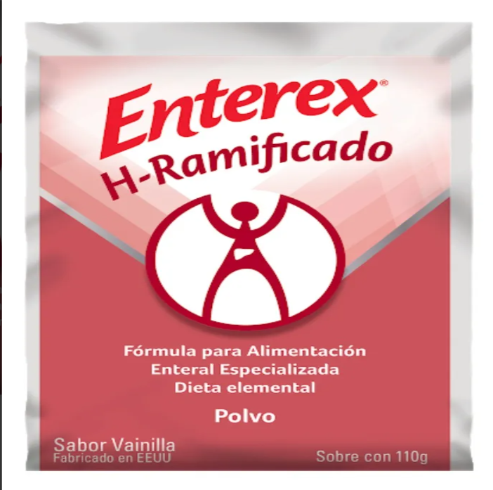 ENTEREX HEPATIC VAINILLA, POLVO SACHET DE 110 G. SABOR VAINILLA - 1