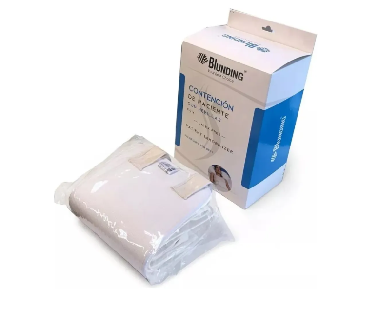 CONTENCIÓN DE PACIENTE CON HEBILLAS BLUNDING UNIVERSAL - 2