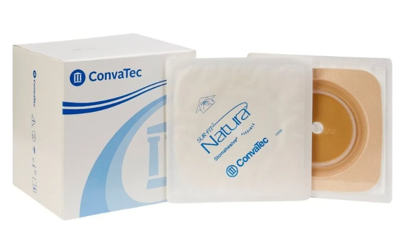 PACK X 10 PLACAS OSTOMIA SURFIT NATURA CONVATEC 70MM 125266 - 3