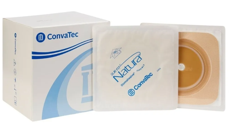 PACK X 10 PLACAS COLOSTOMIA OPACA 57MM - CONVATEC 125265 - 1