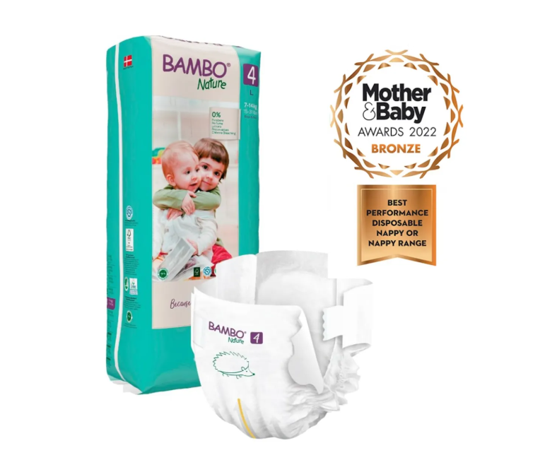 PACK X2 PAÑALES BAMBO NATURE ECO-FRIENDLY 4 L + PANTS 7-14KG - 3
