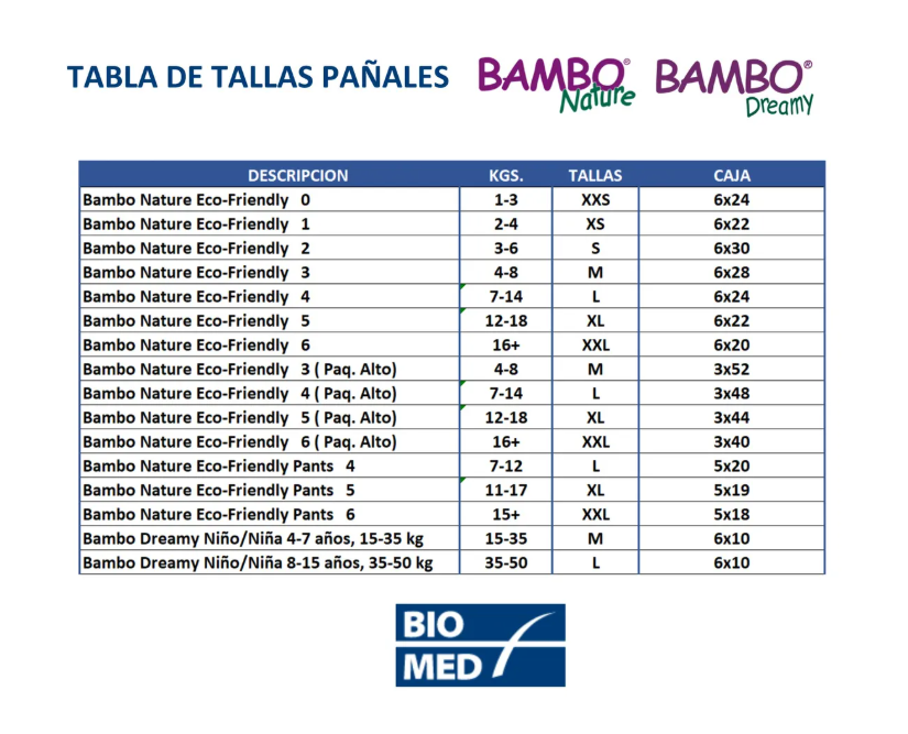 PACK X2 BOLSAS PAÑALES ECOLOGICOS BAMBO NATURE 6 - XXL PANTS - 5