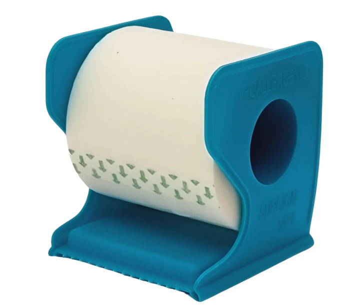 PACK X 6 CINTAS ADHESIVA MICROPORE BLANCA PAPEL 5CM X 9CM - 1
